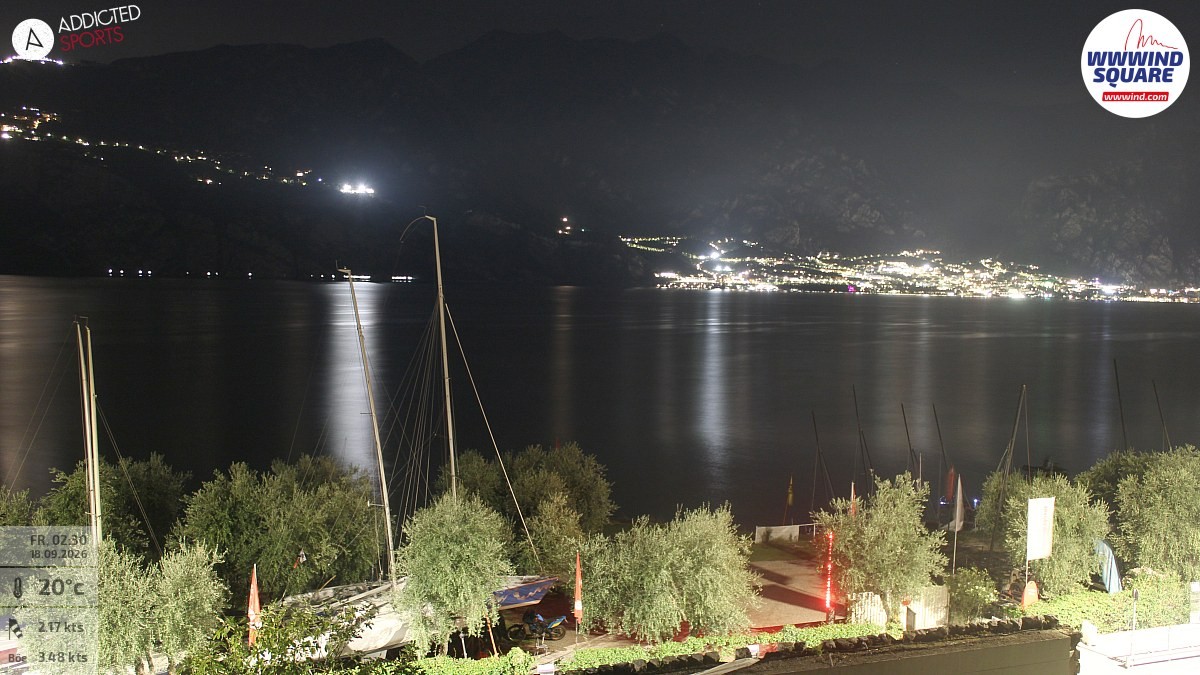 Archiv Foto Webcam Gardasee - Malcesine