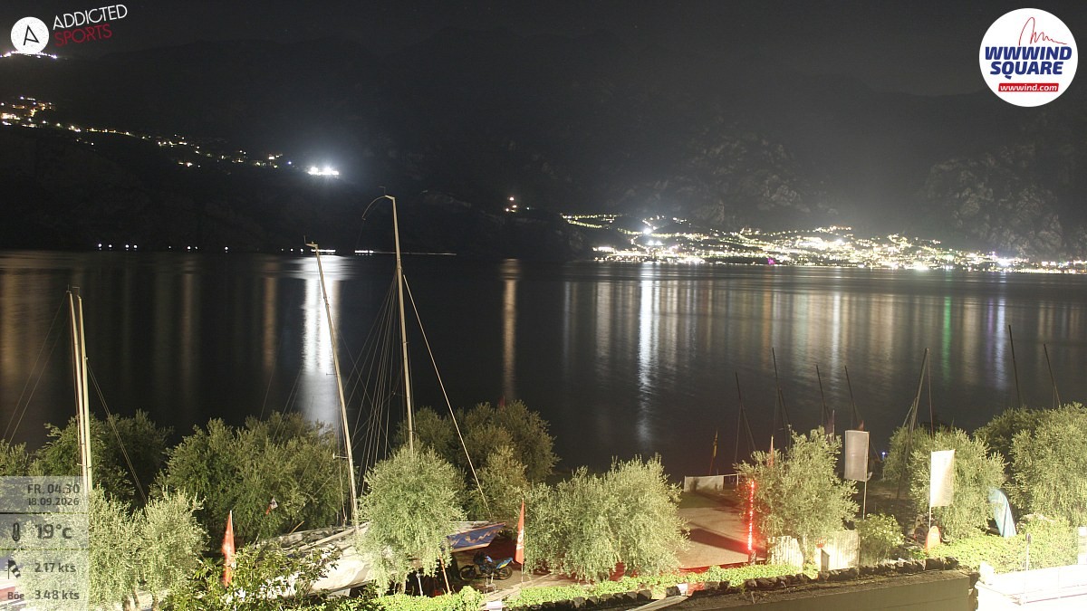 Archiv Foto Webcam Gardasee - Malcesine