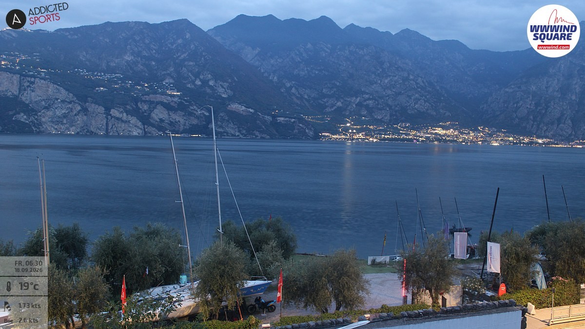Archiv Foto Webcam Gardasee - Malcesine