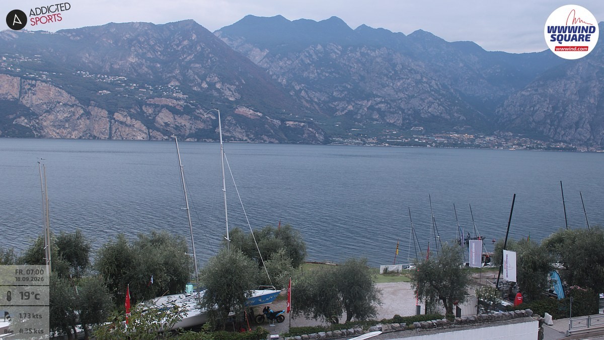 Archiv Foto Webcam Gardasee - Malcesine