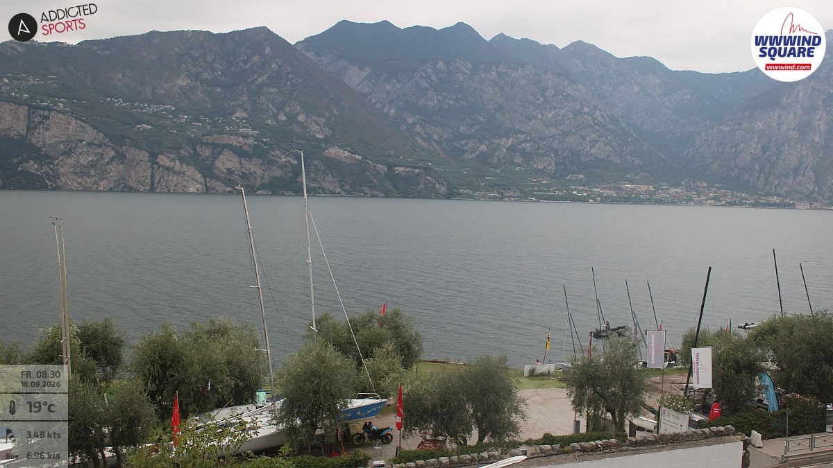 Archiv Foto Webcam Gardasee - Malcesine