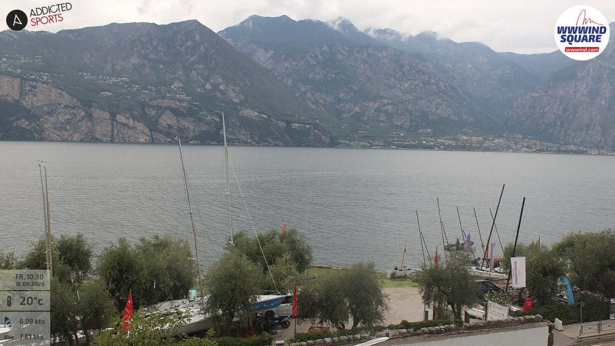 Archiv Foto Webcam Gardasee - Malcesine