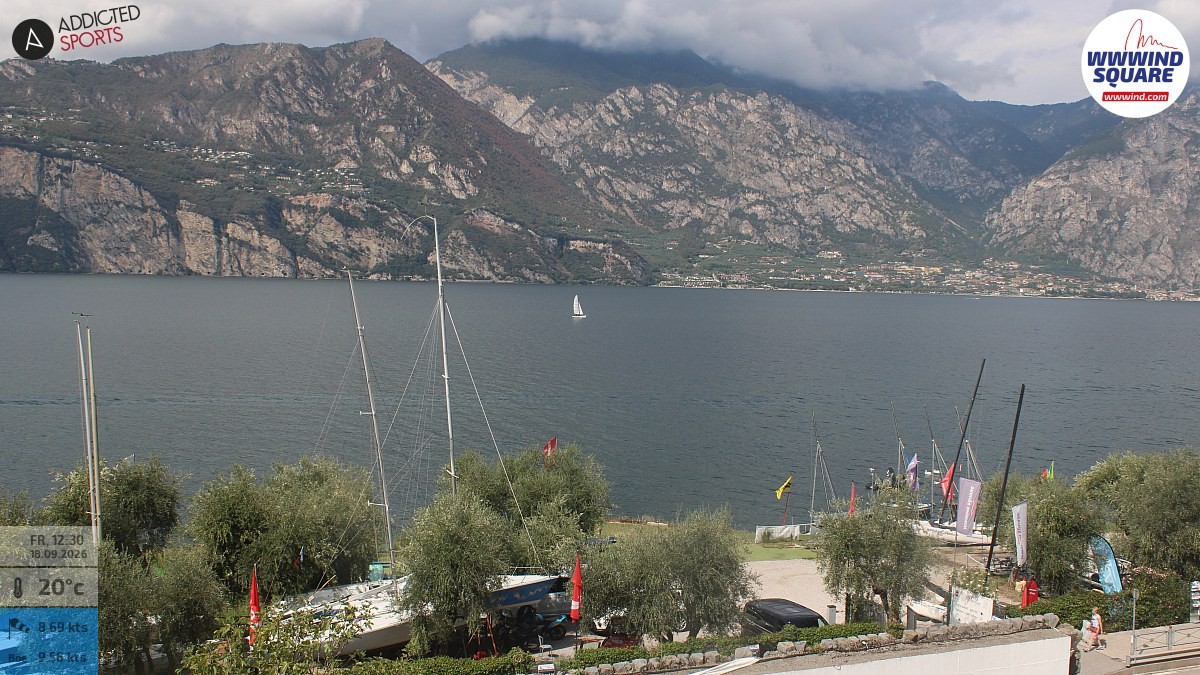 Archiv Foto Webcam Gardasee - Malcesine