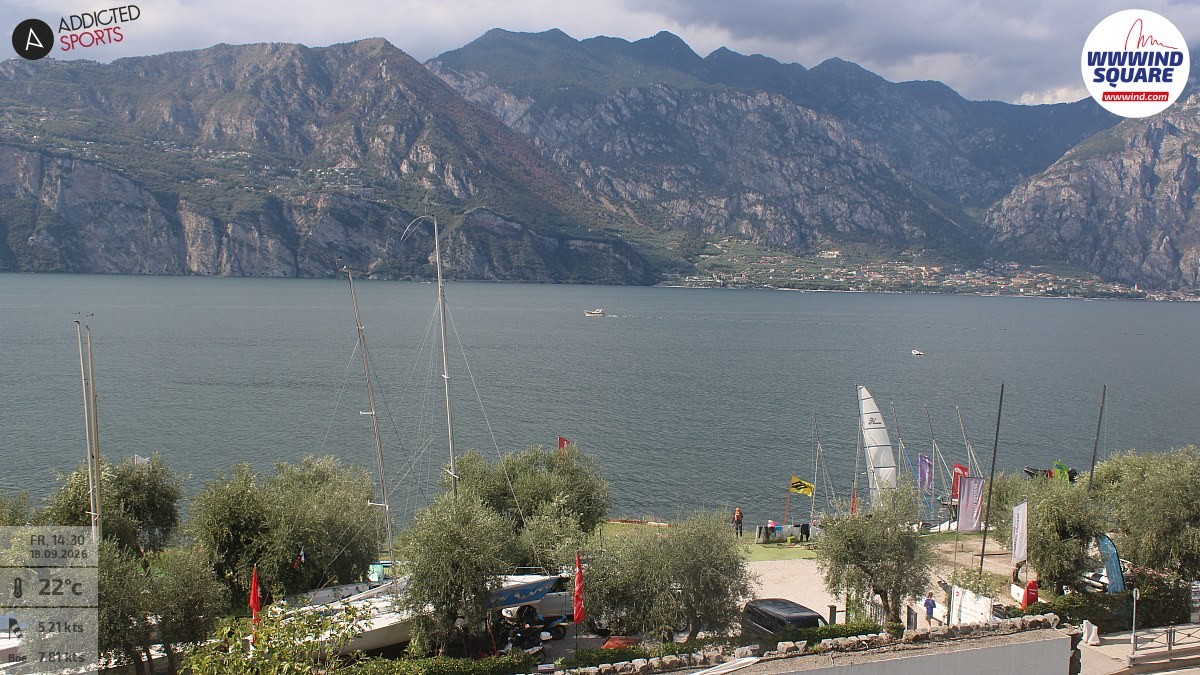 Archiv Foto Webcam Gardasee - Malcesine