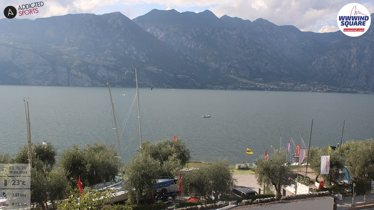 Archiv Foto Webcam Gardasee - Malcesine