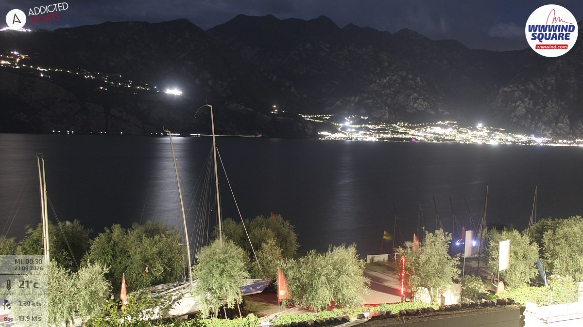 Archiv Foto Webcam Gardasee - Malcesine