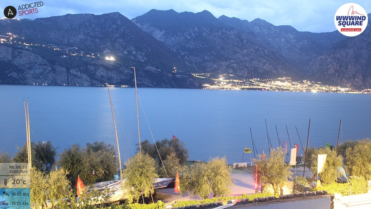 Archived image Webcam Lake Garda - Malcesine