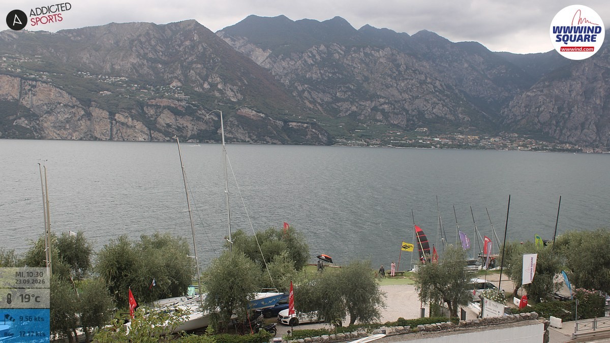 Archived image Webcam Lake Garda - Malcesine