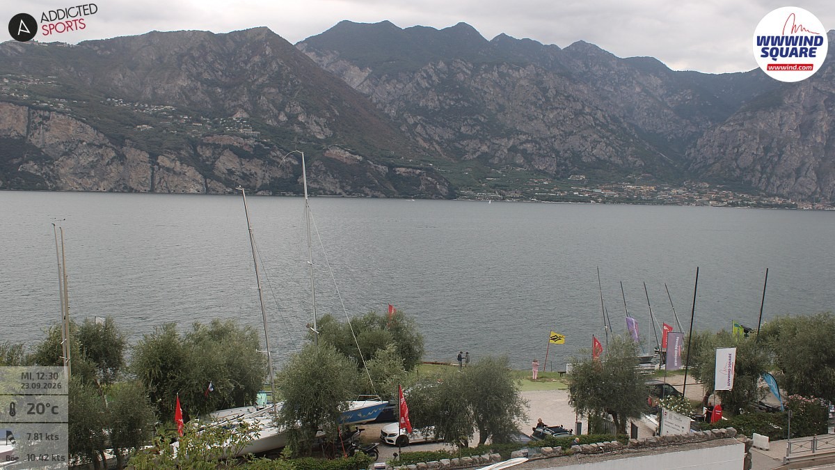 Archived image Webcam Lake Garda - Malcesine