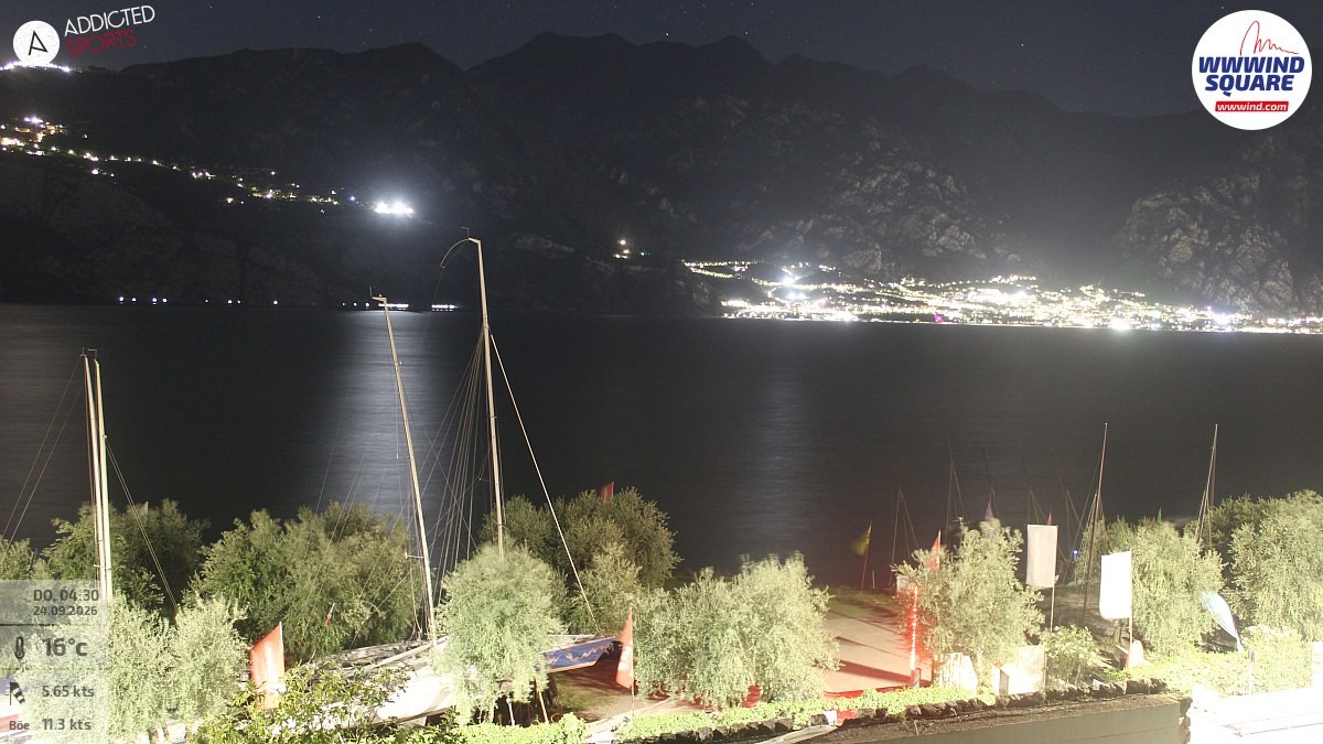 Archiv Foto Webcam Gardasee - Malcesine