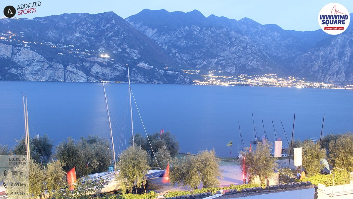 Archiv Foto Webcam Gardasee - Malcesine