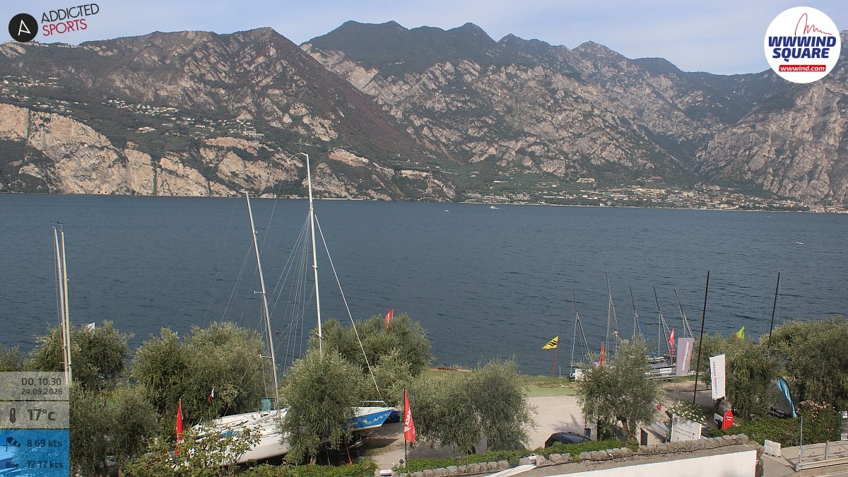 Archiv Foto Webcam Gardasee - Malcesine