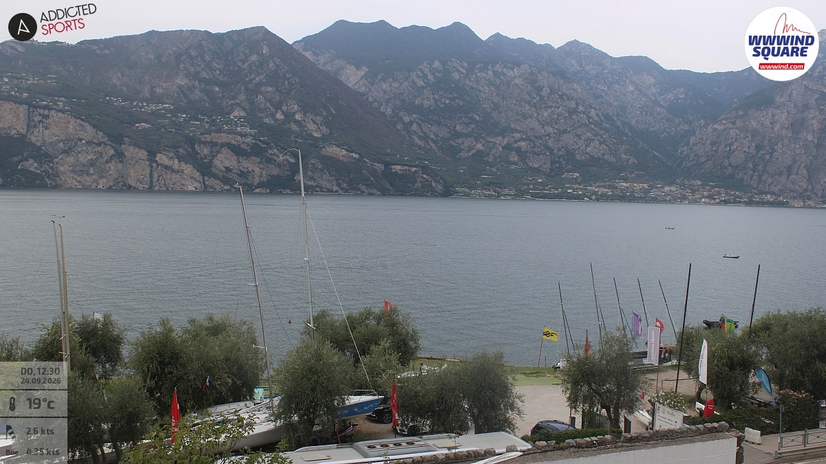 Archiv Foto Webcam Gardasee - Malcesine