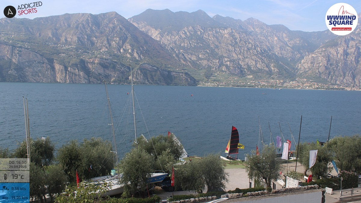 Archiv Foto Webcam Gardasee - Malcesine