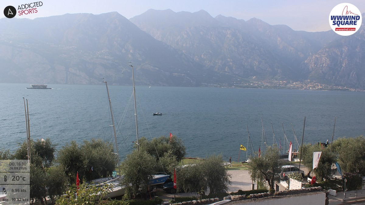 Archiv Foto Webcam Gardasee - Malcesine