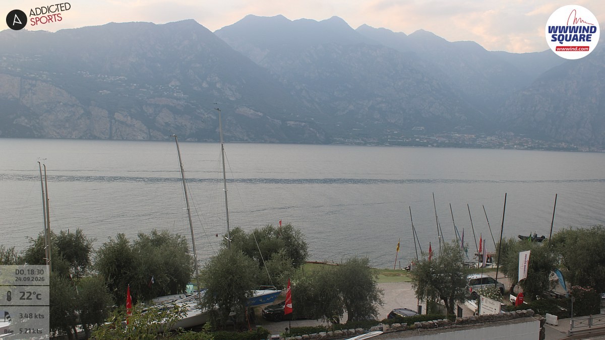 Archived image Webcam Lake Garda - Malcesine