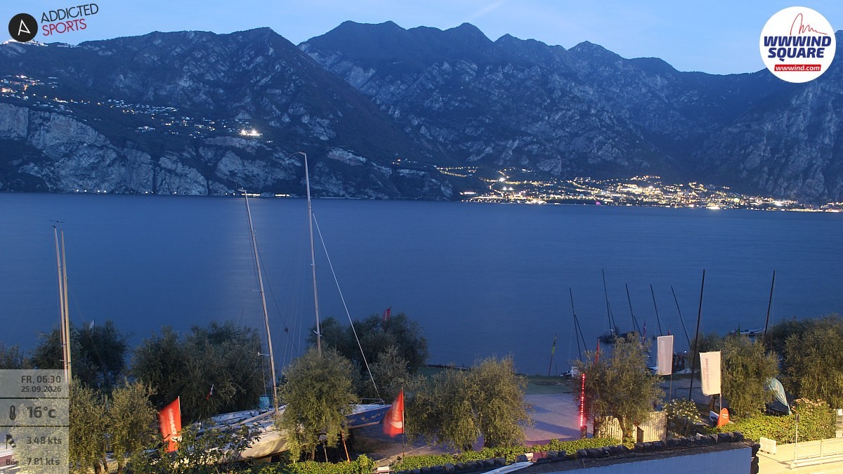 Archived image Webcam Lake Garda - Malcesine
