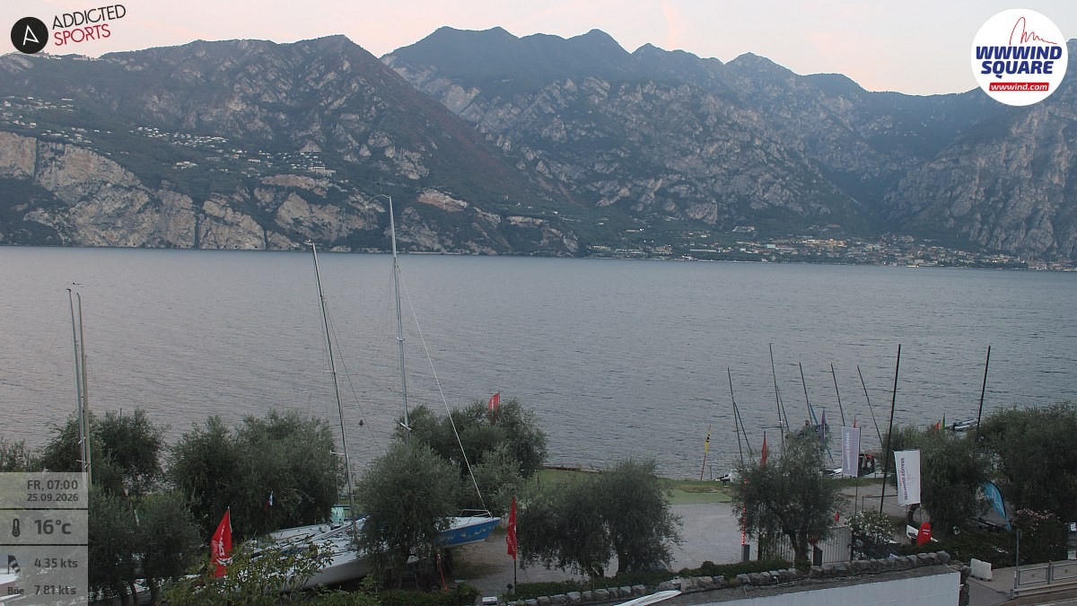 Archived image Webcam Lake Garda - Malcesine