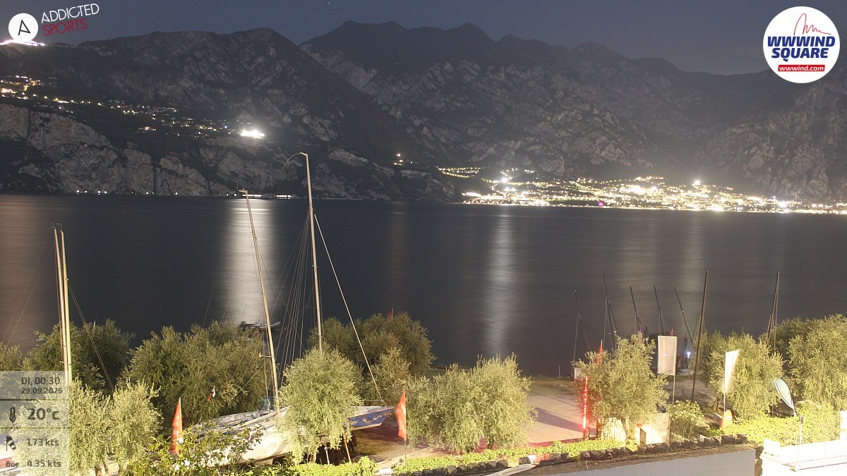 Archiv Foto Webcam Gardasee - Malcesine