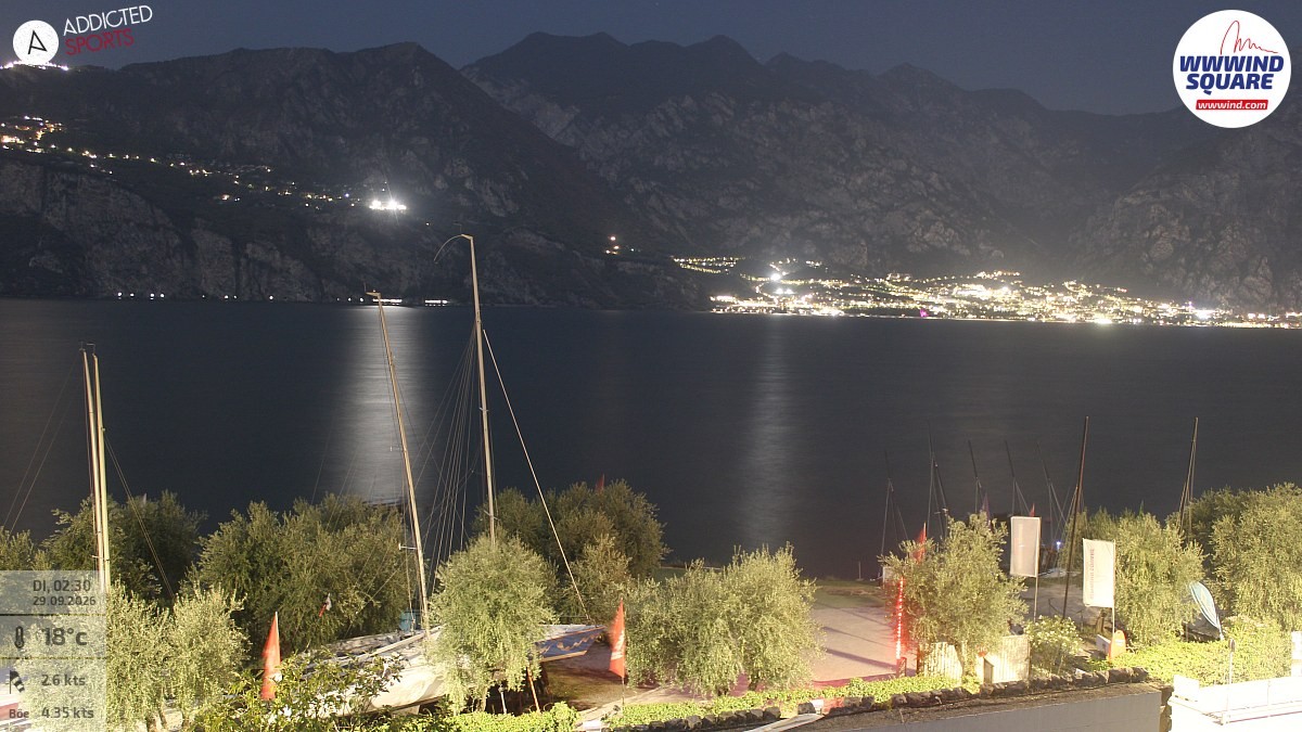 Archiv Foto Webcam Gardasee - Malcesine