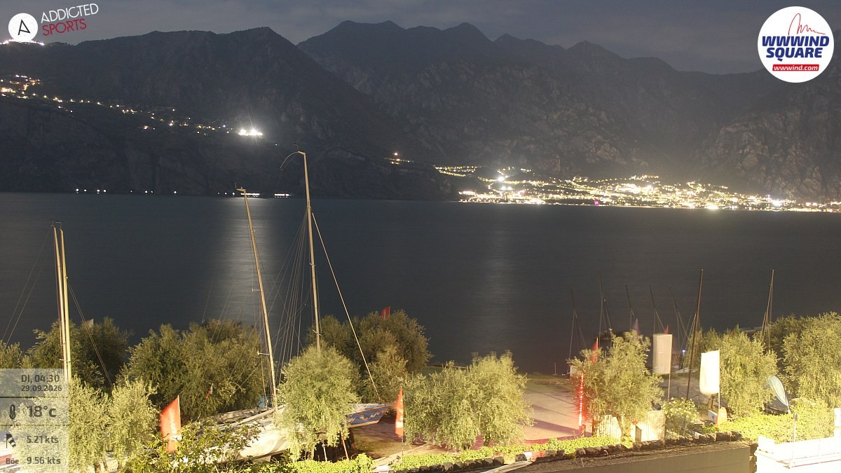 Archiv Foto Webcam Gardasee - Malcesine