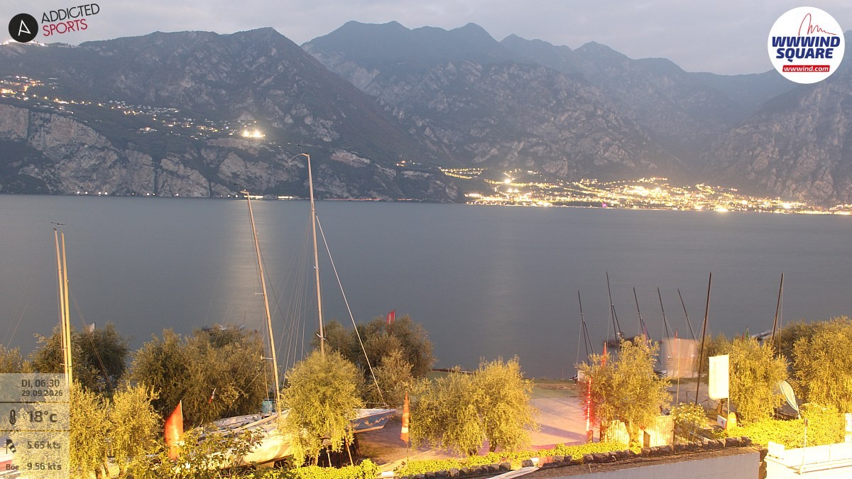 Archiv Foto Webcam Gardasee - Malcesine