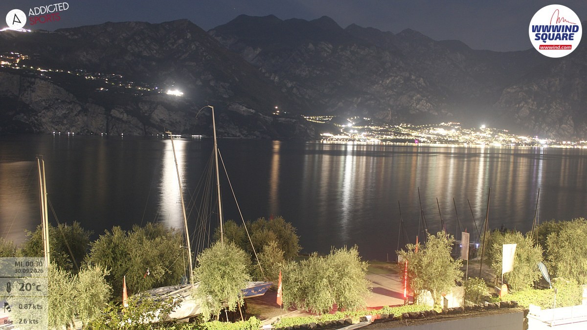 Archiv Foto Webcam Gardasee - Malcesine