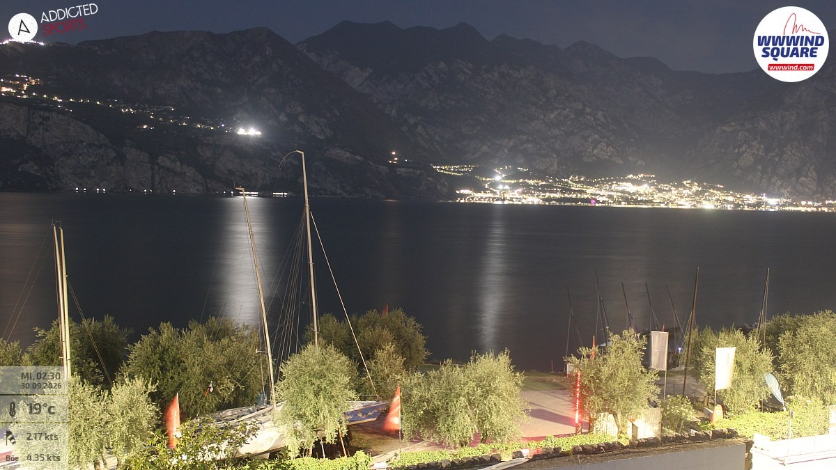 Archiv Foto Webcam Gardasee - Malcesine
