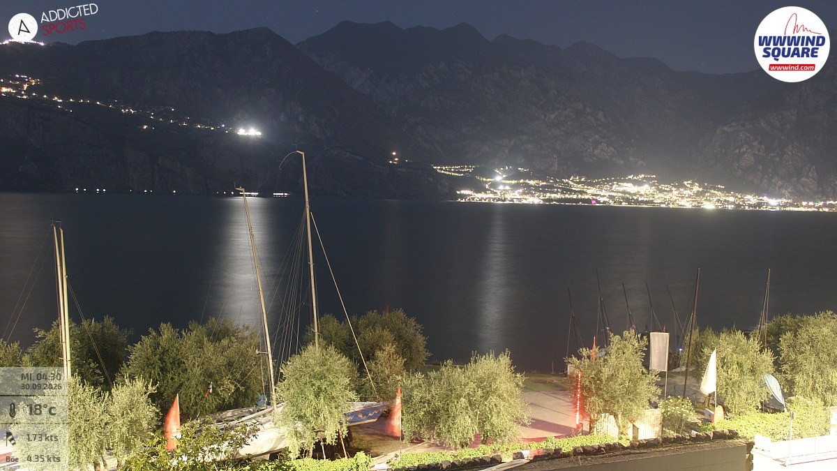 Archiv Foto Webcam Gardasee - Malcesine