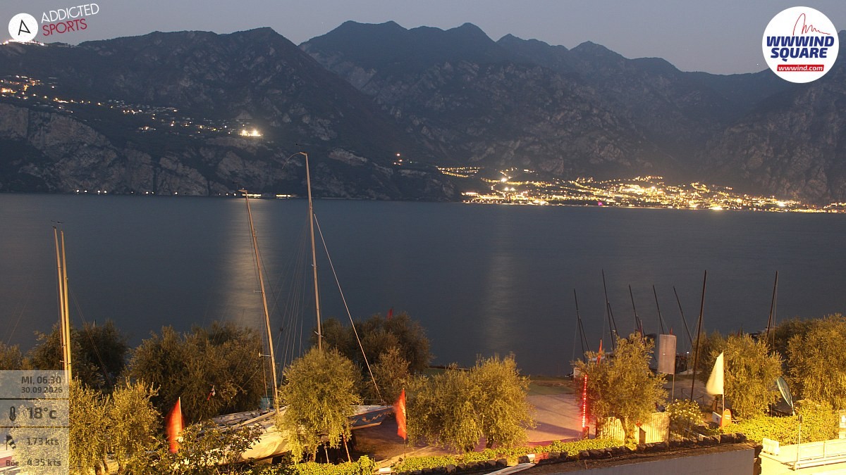 Archiv Foto Webcam Gardasee - Malcesine