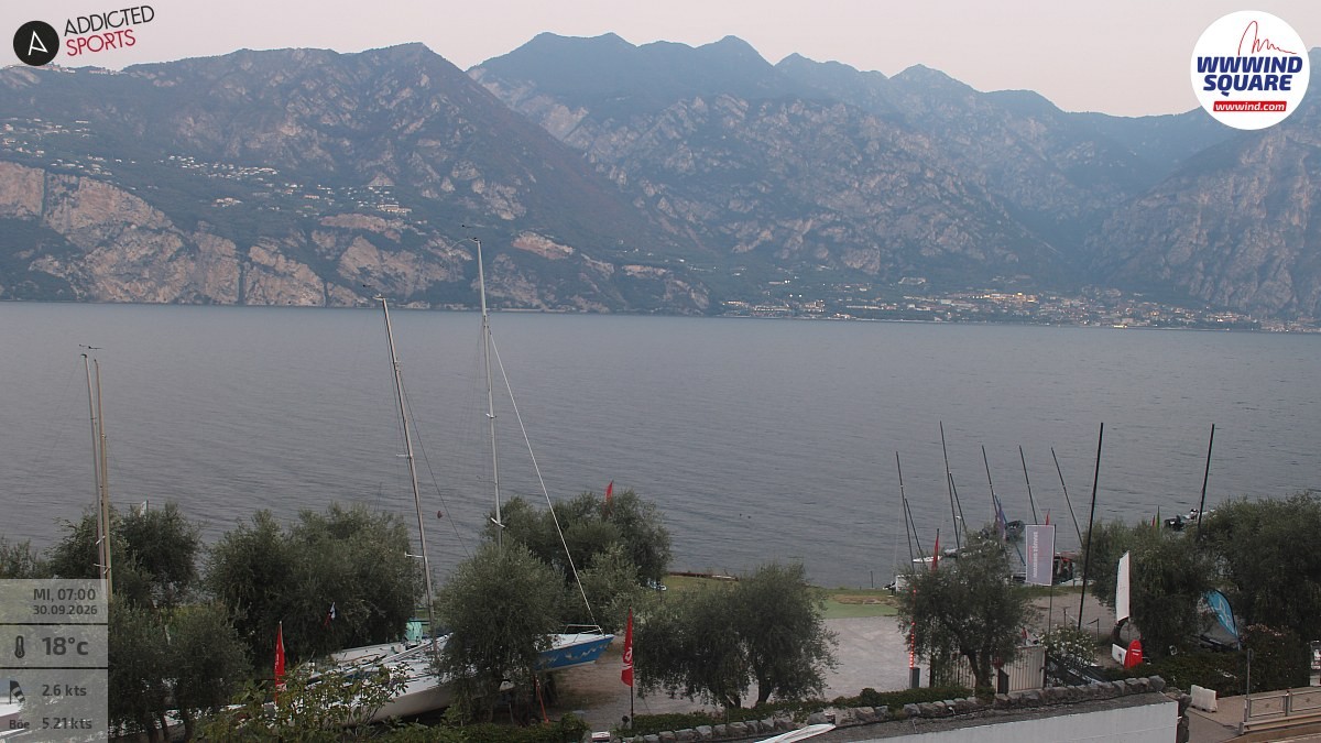 Archiv Foto Webcam Gardasee - Malcesine