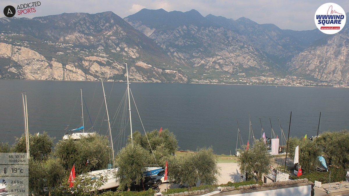 Archiv Foto Webcam Gardasee - Malcesine