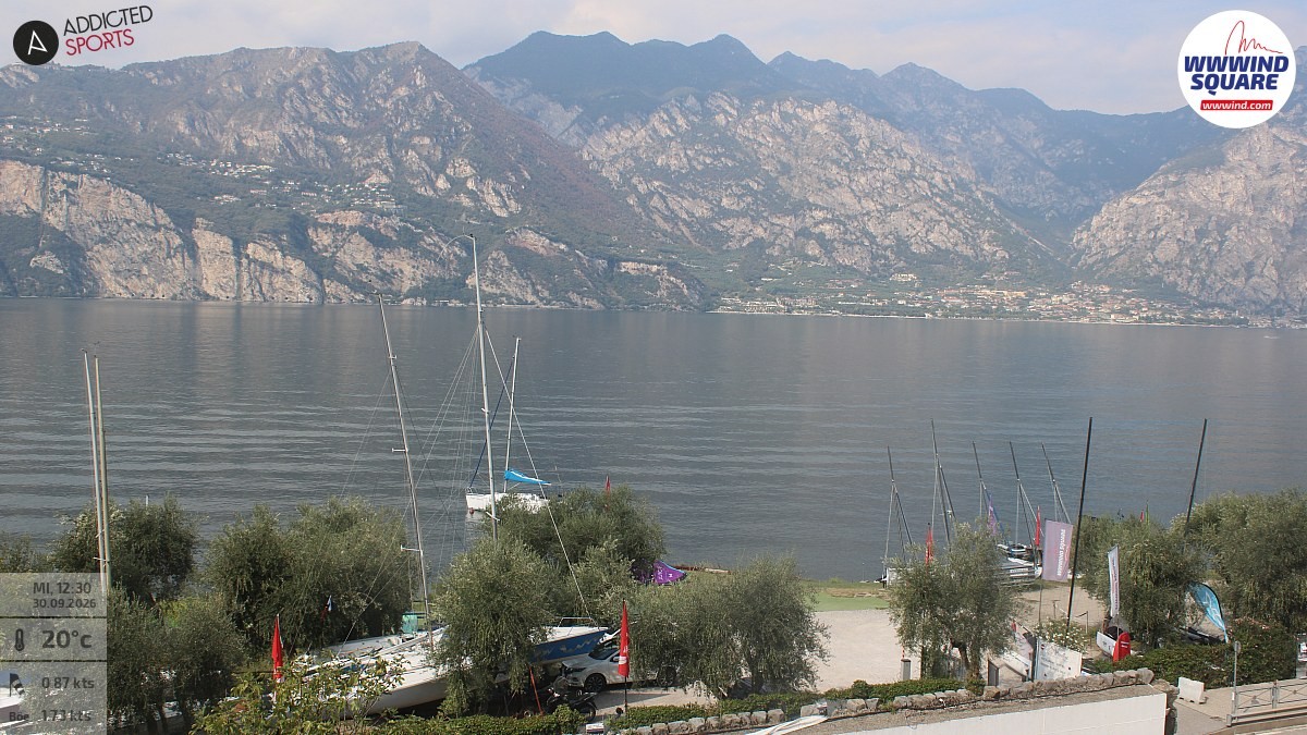 Archiv Foto Webcam Gardasee - Malcesine