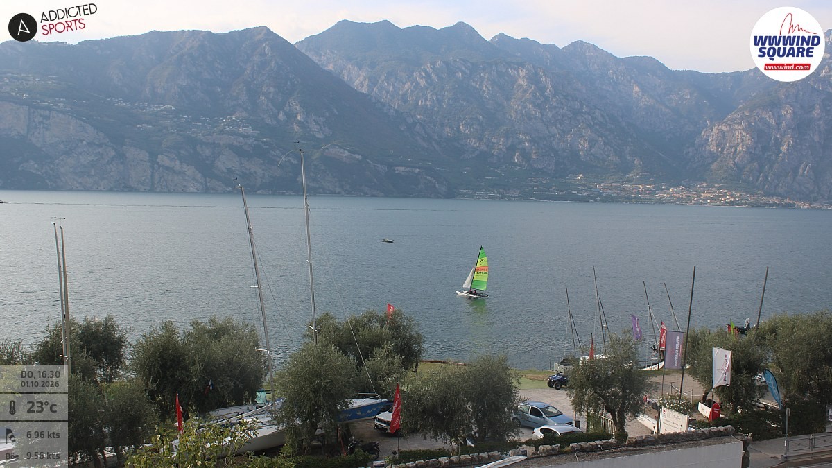 Archiv Foto Webcam Gardasee - Malcesine