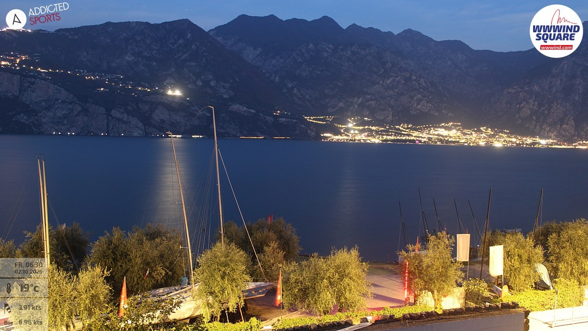 Archived image Webcam Lake Garda - Malcesine