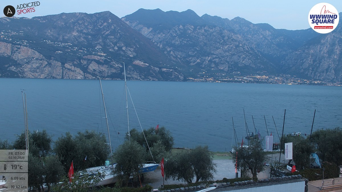 Archived image Webcam Lake Garda - Malcesine