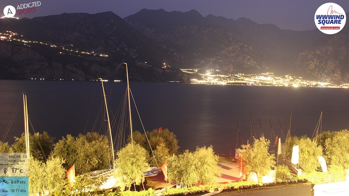Archived image Webcam Lake Garda - Malcesine