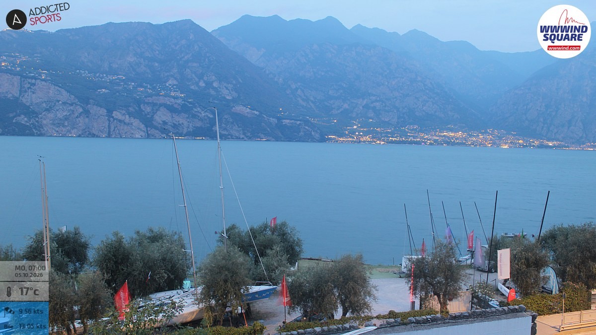 Archived image Webcam Lake Garda - Malcesine