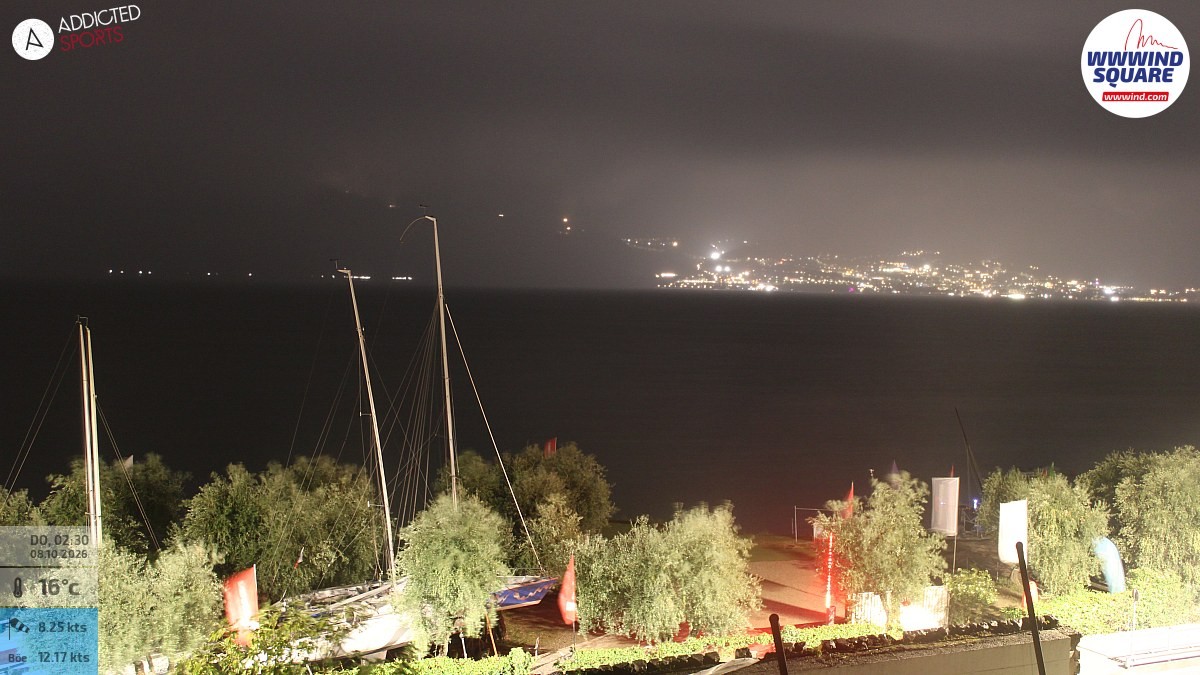 Archived image Webcam Lake Garda - Malcesine