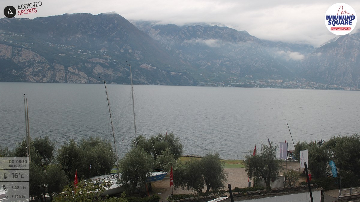 Archived image Webcam Lake Garda - Malcesine