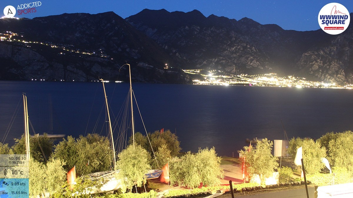 Archived image Webcam Lake Garda - Malcesine
