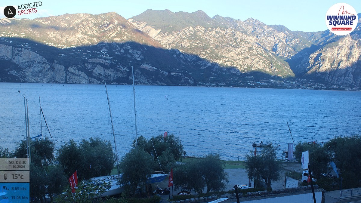 Archived image Webcam Lake Garda - Malcesine
