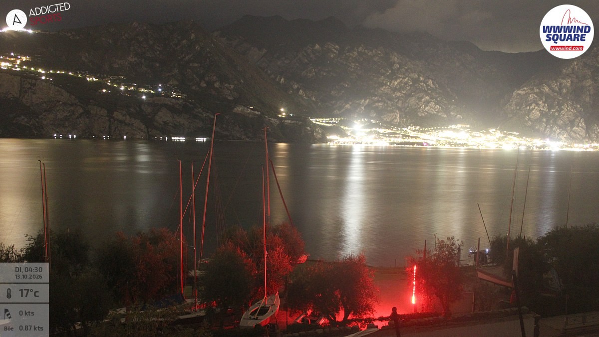 Archiv Foto Webcam Gardasee - Malcesine