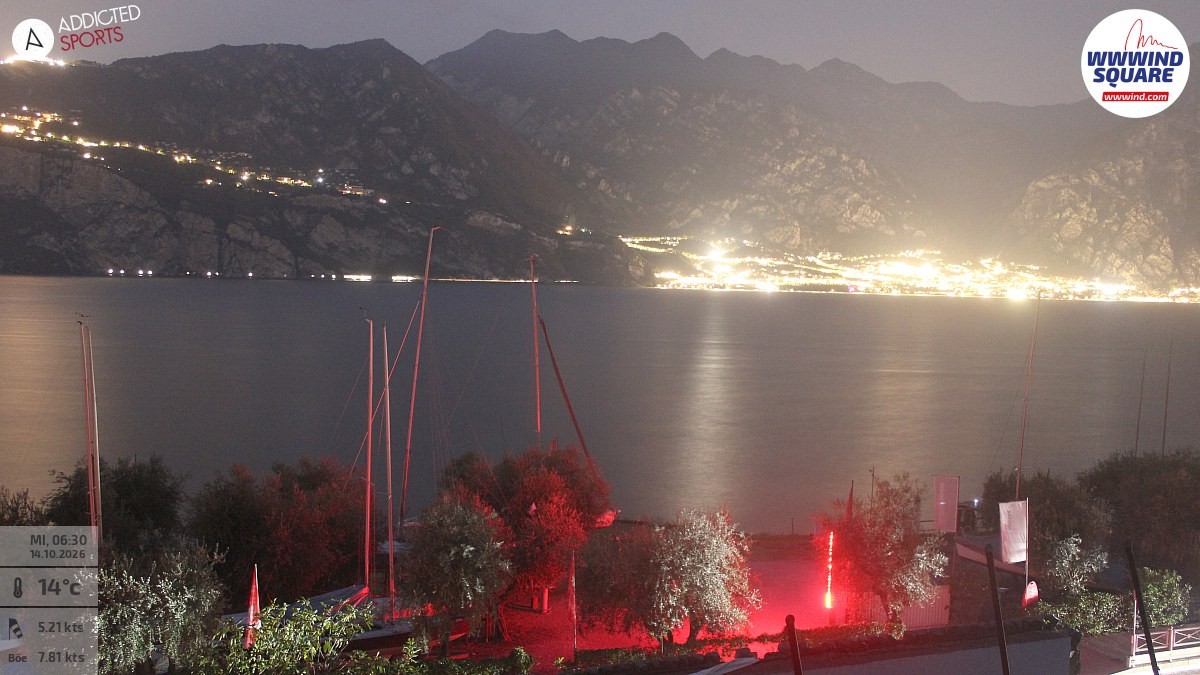 Archiv Foto Webcam Gardasee - Malcesine