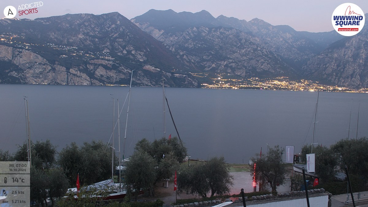 Archiv Foto Webcam Gardasee - Malcesine
