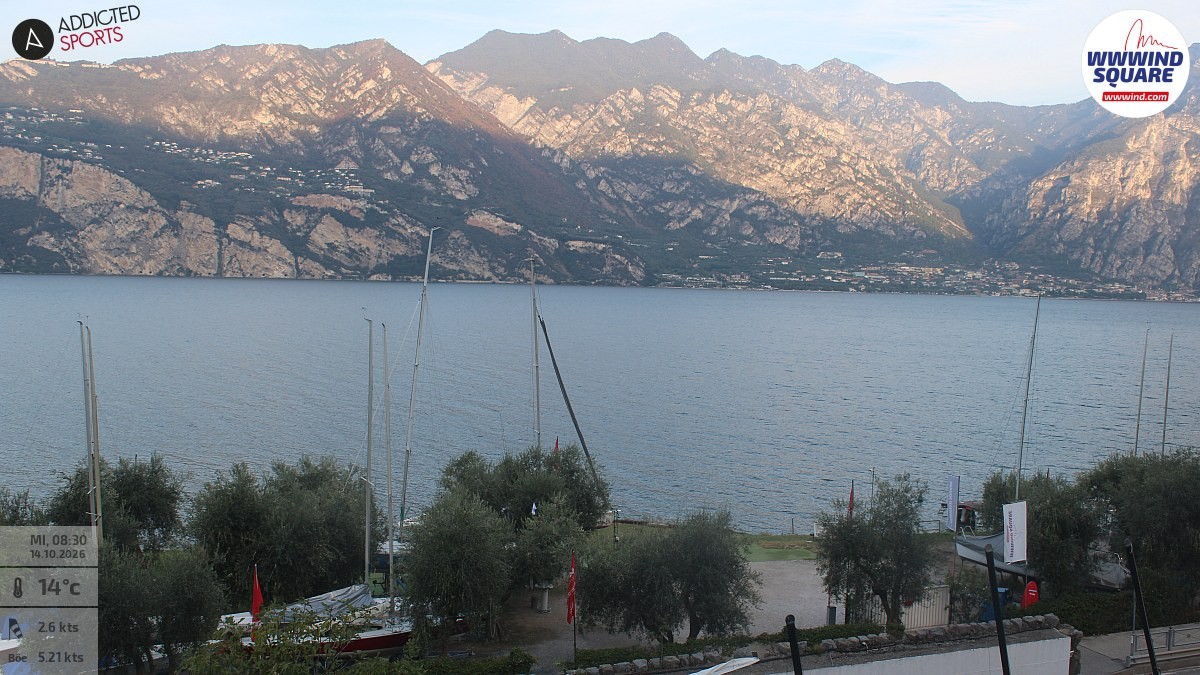 Archived image Webcam Lake Garda - Malcesine