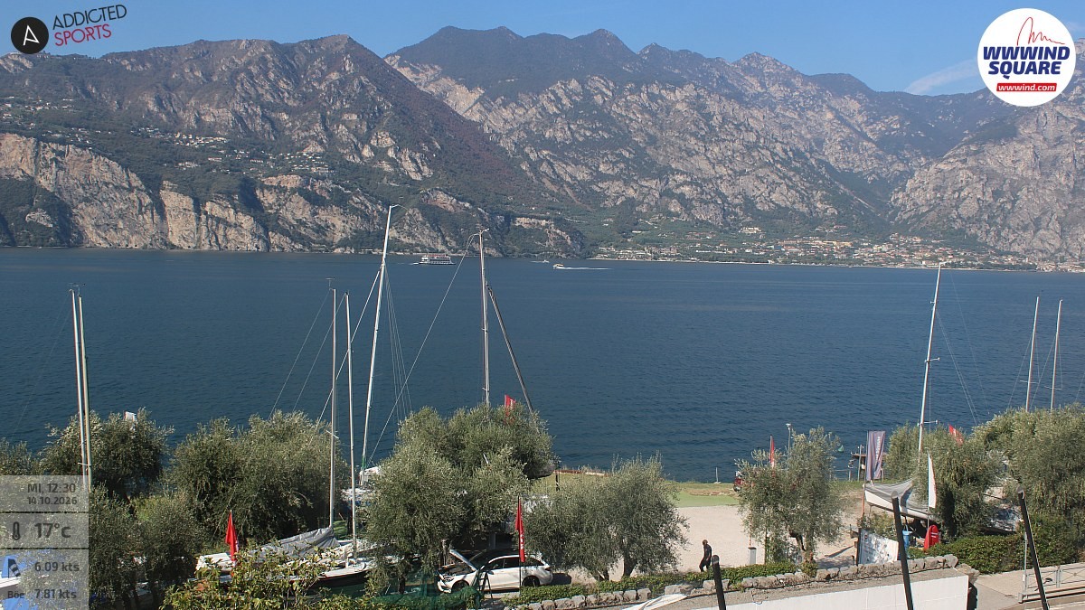 Archived image Webcam Lake Garda - Malcesine
