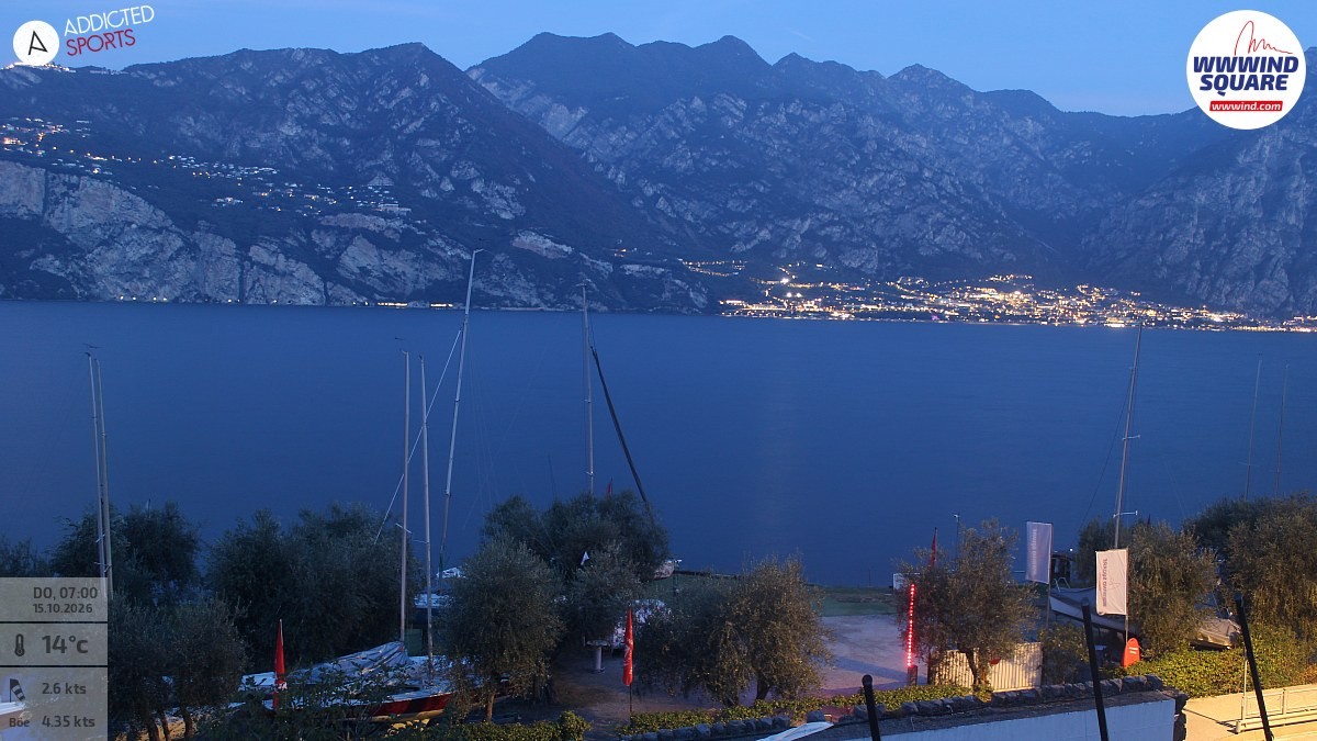 Archived image Webcam Lake Garda - Malcesine