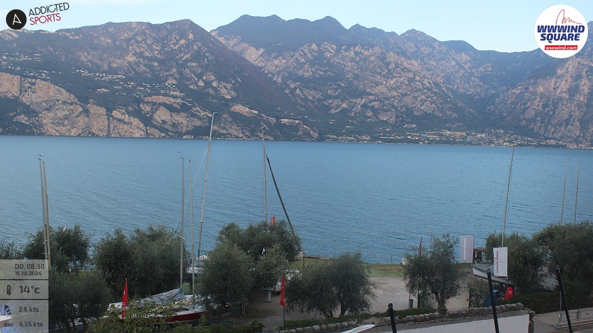 Archived image Webcam Lake Garda - Malcesine