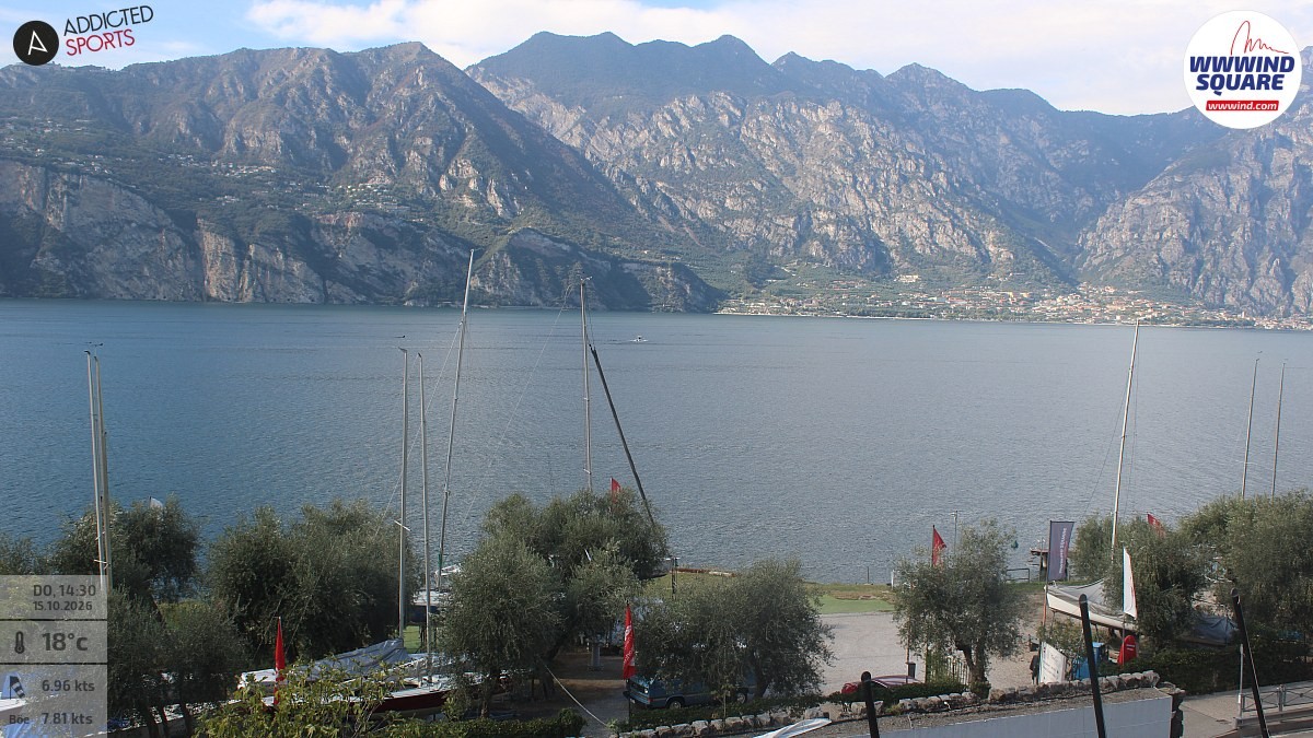 Archived image Webcam Lake Garda - Malcesine